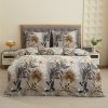 Komplet pościeli Cotton World Polarowa/Welur Kolorowy Wzór SHY 160x200
